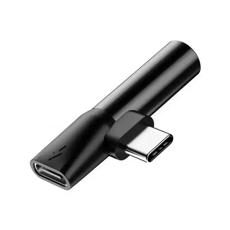 Baseus L41 Audio Converter Type-C to Type-C & 3.5mm Jack_11zon